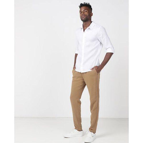Formal Linen Shirt - White - Lifestyle shot