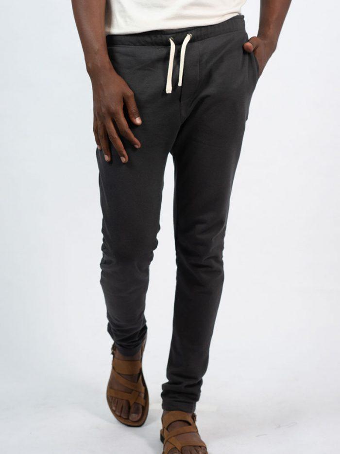 Male Skinny Jogger - New Charcoal - Front