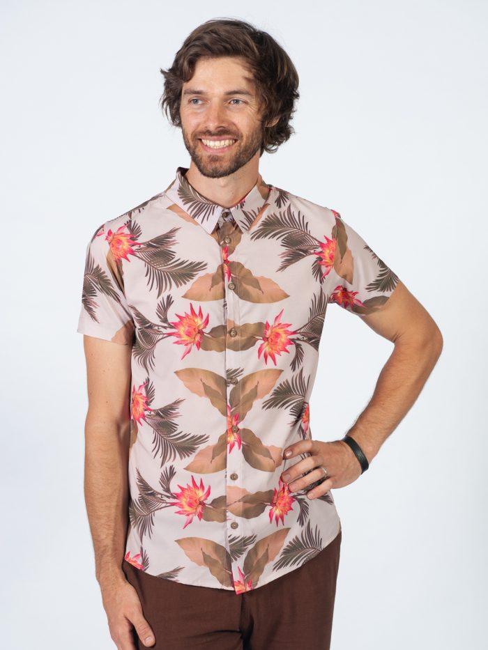 Summer Shirt - Protea Palm - Front 1