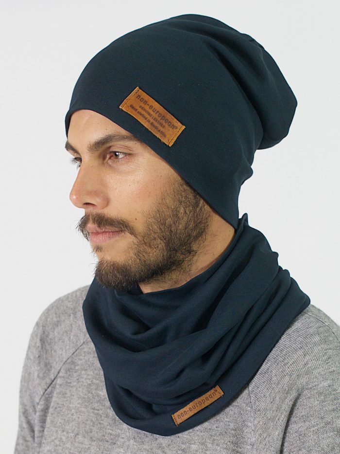 High Top Beanie - Teal - Front 4